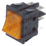 Intrerupator basculant fara retinere 30x22mm, 24V