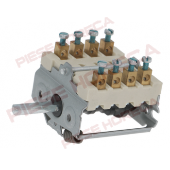 Selector, intrerupator ceramic cu came, 2 pozitii 16A