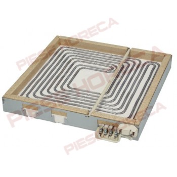 Rezistenta ceramica radianta patrata 4000W, 400V
