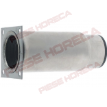 Picior reglabil pe inaltime, 130-210mm, din inox cu placa fixare