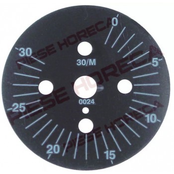 Disc gradat pentru timer 30minute, ø 60mm