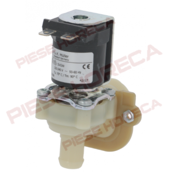 Electrovalva apa unghiulara Muller, 1 iesire de 14.5mm, 230V
