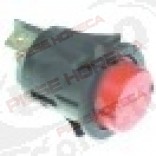Intrerupator buton o 25 mm, rosu