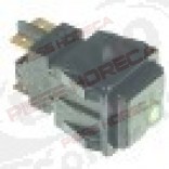 Intrerupator 28,5x28,5 mm, negru