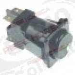 Intrerupator 28,5x28,5 mm, negru