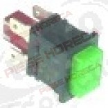 Intrerupator 19x13 mm, verde
