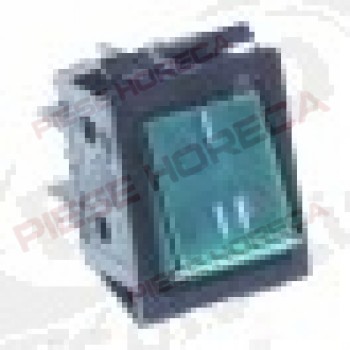 Intrerupator basculant 30x22 mm, 2CO