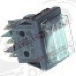 Comutator 30x22mm, 2CO, 230V