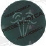 Buton negru, o 21 mm