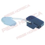 Micro intrerupator cu plutitor pentru nivel apa masina gheata Icematic, Scotsman, SF-Maschinen, Simag, 250 V 16 A 1CO, conexiune papuci tata  6.3mm lungime 130mm