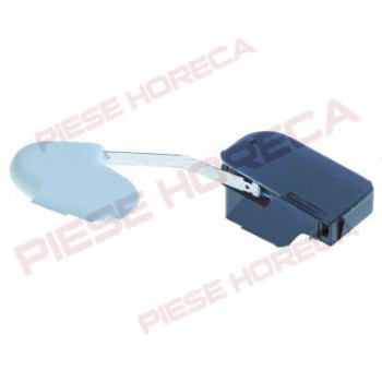 Micro intrerupator cu plutitor pentru nivel apa masina gheata Icematic, Scotsman, SF-Maschinen, Simag, 250 V 16 A 1CO, conexiune papuci tata  6.3mm lungime 130mm