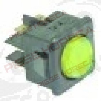 Intrerupator basculant 26,5x25,5 mm, fara retinere
