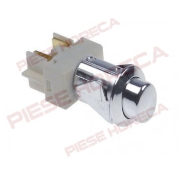 Intrerupator, buton cromat montat la espressor Bezzera, BFC,  16A 