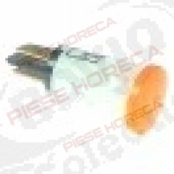 Lampa indicatoare diametru o 13mm 230V galben