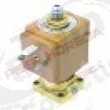 Electrovalva 3 Cai 230 V cu flansa plata, a 3-a cale con extern