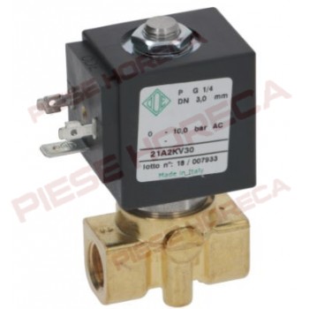 Electrovalva 2 cai, ODE 21A2KV30/ 212A2KV25 bobina BDV08230AY alimentare 230V