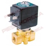 Electrovalva ODE tip 21A mașina spălat vase Comenda, 2 cai,  conexiune 1/8",  bobina tip BDA