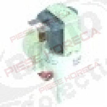 Electrovalva plastic unghiulara, 1 iesire, 230V, intrare 3", ies