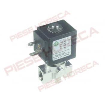 Electrovalva ODE, 2 Cai, INOX, 230 V, deschidere nominala 5,5 mm