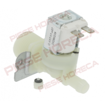 Electrovalva alimentare apa dreapta, intrare 3", iesire 11,5 mm, alimentare 230V masina cuburi gheata Frimont, Icematic, Scotsman