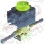 Electrovalva dreapta, 230 V, p. max. 32 bari, racord 6 mm, conectare prin sudura