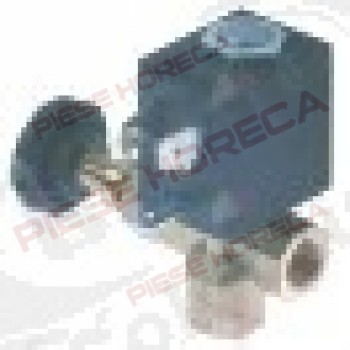 Electrovalva reglabila, 2 cai, 230 V, racorduri 1/8", L 64 mm