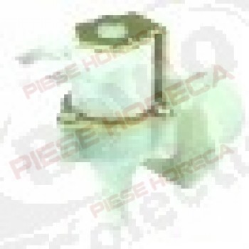 Electrovalva plastic unghiulara, 1 iesire, 230V, intrare 3", ies