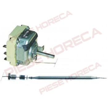 Termostat reglabil friteuza 95-195◦C, 3 contacte cu presetupa M9, capilar 1780 mm, 16 A  