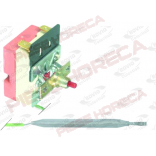 Termostat de siguranta cu declansare la 110oC, 1contact(1pol), 16A, lungime senzor 98mm si diamtrul de 6mm, lungime tub capilar 2930mm