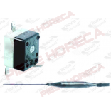 Termostat de siguranta cu rearmare pentru friteuza Roller-Grill, Silex, t. max. 230◦C, 16A, 1 pol. Se utilizeaza pentru toate tipurile de friteuze de capacitate mica