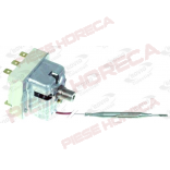 Termostat de siguranta 230oC,capilar de 1700mm cu izolatie pe lungime de 1100mm, 3poli(contacte), 20A pentru friteuza Bertos