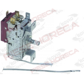 Termostat de lucru pentru evaporator, tip RANCO,  K61L1508, K61L1508 Ranco, pentru masina de gheata Scotsman, Simag, lungime capilar 1800mm si diametru de 2mm