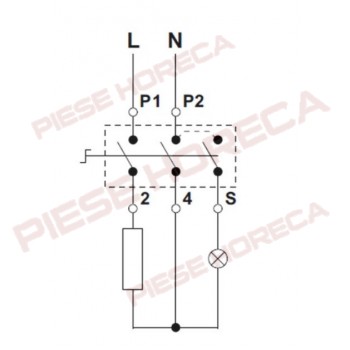 Regulator de energie 400V EGO pentru marmita, grill, MODULAR, PALUX, TECNOINOX