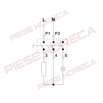 Regulator de energie EGO 5057071010, 50.57071.010, cuptoare, marmite, cuptor Bertos, Fimar, Modular