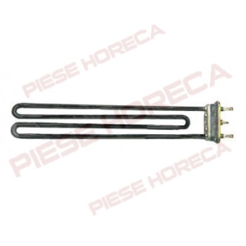 Rezistenta boiler masina de spalat vase, pahare , PALUX, putere 2000W, alimentare 230V, 1 circuit, lungime-395mm, dimensiuni flansa 70x18mm