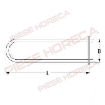 Rezistenta 950W pentru cuptor ELECTROLUX, ZANUSSI