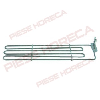 Rezistenta bain-marie, grill, tigaie basculanta Krefft, Küppersbusch,  1900W 400V lungime 410mm latime 125mm inaltime 28mm, distanta gauri 56mm