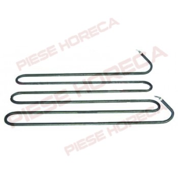 Rezistenta pentru grill si tigaie basculanta. Rezistenta de 5850W alimentare 230V, lungime (L) -530mm, latime(B) 295mm. Pentru MARENO BR98EFM, cod de catalog producator 18788-00 
