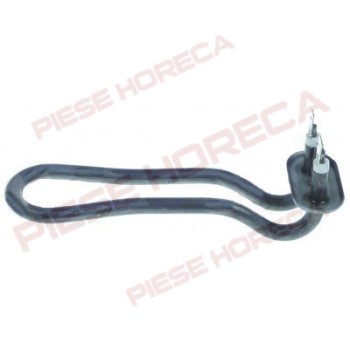 Rezistenta cuva masina de spalat vase si pahare, COLGED, ELETTROBAR, HOBART, MASTRO, putere 600W, lungime-160mm, latime-45mm, inaltime-27mm, dimensiuni flansa 50x26mm. Cod producator- 230098. Pentru modelele E35, E35H, E40, E40H