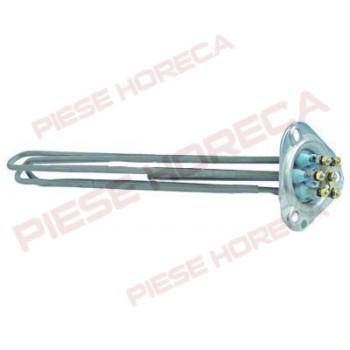 Rezistenta masina de spalat vase Amatis, Colged, Elettrobar, Hobart, Krefft, Rancilio,5500 /6543W 220V-240V, diametru montare 48mm, 3 circuite, lungime 355mm, latime 31mm, inaltime 37mm