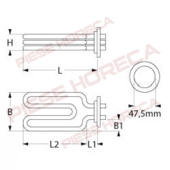 Rezistenta masina de spalat vase HOBART, ANGELO-PO, MEIKO