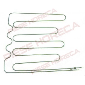 Rezistenta cuptor pizza, putere 1500W, alimentare 230V, lungime-480mm, latime-480mm. Pentru cuptoare PIZZA-GROUP 