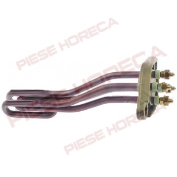 Rezistenta expresor Faema, Grimac 2400W 230V, 2 circuite, ø montare  42mm distanta gauri 74mm L 175mm W 27mm