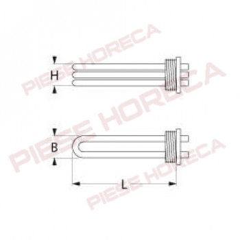 Rezistenta boiler 2000W