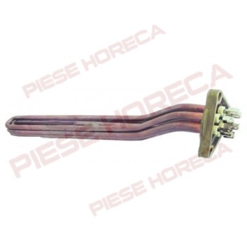 Rezistenta boiler expresor Rancilio, 4300W 230V, 3 circuite, ø montare 42mm, L 400mm W 34mm H 51mm