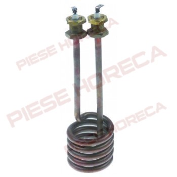 Rezistenta boiler expresor La-Spaziale, putere 1250W, alimentare 230V, 1 circuit, spira  de Ø65mm, inaltime- 200mm, filete fixare de 3/8”