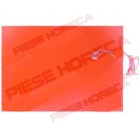 Rezistenta folie silicon bain-marie Baron lungime 400mm, latime 290mm, putere 1500W,230 V, t.max. 175 °C cu limitator de temperatura