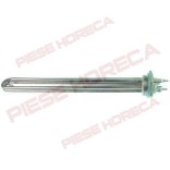 Rezistenta imersibila cu flansa cu filet de M76x2,  3 grupuri, putere 12000W, alimentare 230V, lungime 550mm, conectori electrici cu filet de M6x1.