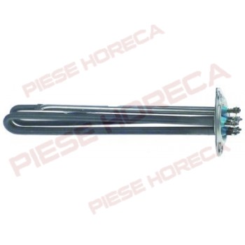 Rezistenta boiler masina de spalat vase PROJECT, putere 6000W, alimentare 230/400V, montare pe Ø47,5mm, inaltime-32mm, latime-33mm, dimensiuni teaca termostat- 7x230mm. Pentru modelele 50… 80, E50, P500, S50, S80, T50, T80