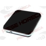 Plita electrica patrata pentru aragaz cu laturile de 220x220mm, alimentare 230V, putere 2600W, echipata standard cu margine din inox polisat